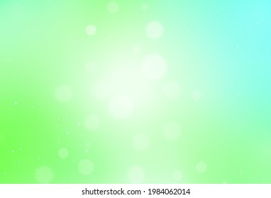 Light Green vector pattern in Christmas style. Modern abstract Christmas mood shapes. Smart design for promotion of university.