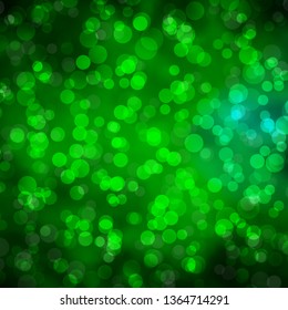 Light Green vector pattern with circles. Modern abstract illustration with colorful circle shapes. Pattern for wallpapers, curtains.