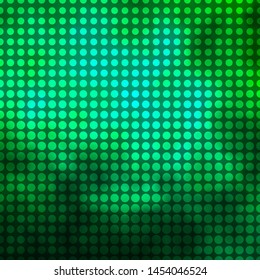 Light Green vector pattern with circles. Modern abstract illustration with colorful circle shapes. Design for your commercials.