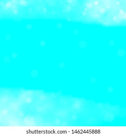 Light Green vector pattern with circles. Glitter abstract illustration with colorful drops. Design for posters, banners.