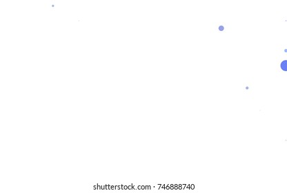 Light Green vector pattern with colored spheres. Geometric sample of repeating circles on white background in halftone style.