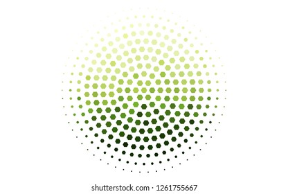 Light Green vector pattern with colorful hexagons. Illustration with set of colorful hexagons. Pattern for ads, leaflets.