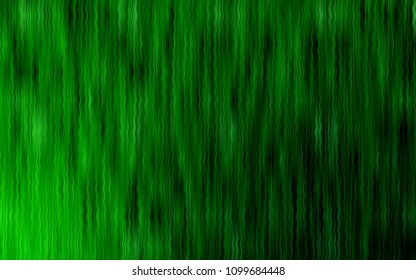Light Green vector pattern with curved circles. Creative geometric illustration in marble style with gradient. The elegant pattern for brand book.