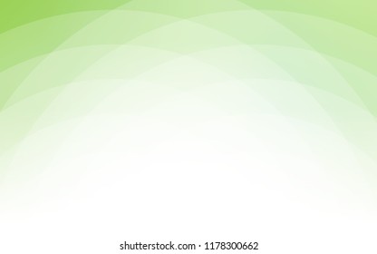 Light Green vector pattern with curved circles. Shining illustration, which consist of blurred lines, circles. Marble style for your business design.