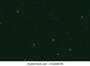 Light Green vector pattern with fresh ingredients. Abstract background with colorful Fast Food illustrations. Doodle design for your business advert of cafes.