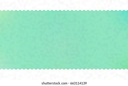 Light Green vector pattern. Hexagonal template. Geometric sample. Repeating hexagon shapes. Brand-New texture for your design. Pattern can be used for background