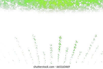 Light Green vector pattern. Hexagonal template. Geometric sample. Repeating hexagon shapes. Brand-New texture for your design. Pattern can be used for background