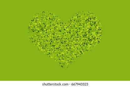 Light Green vector pattern. Hexagonal template. Geometric sample. Repeating hexagon shapes. Brand-New texture for your design. Pattern can be used for background