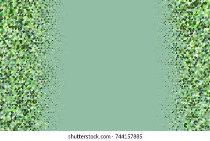 Light Green vector pattern. Hexagonal template. Geometric sample. Repeating hexagon shapes. Brand-New texture for your design. Pattern can be used for background