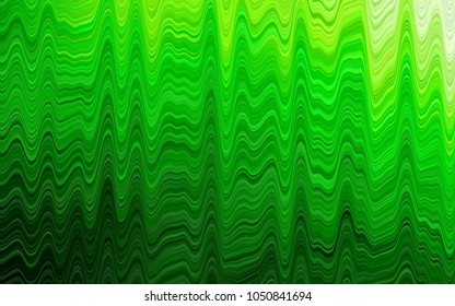 Light Green vector pattern with lamp shapes. Geometric illustration in marble style with gradient.  The template for cell phone backgrounds.