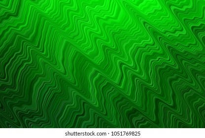 Light Green vector pattern with lamp shapes. A sample with blurred bubble shapes. The elegant pattern for brand book.