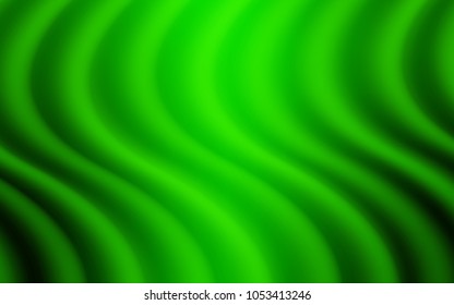 Light Green vector pattern with lamp shapes. Modern gradient abstract illustration with bandy lines. Marble style for your business design.