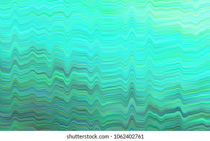 Light Green vector pattern with lamp shapes. Creative illustration in halftone marble style with gradient. The template for cell phone backgrounds.