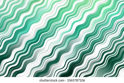 Light Green vector pattern with lamp shapes. A completely new color illustration in marble style. The elegant pattern for brand book.
