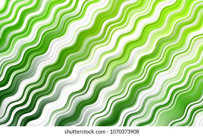 Light Green vector pattern with lamp shapes. A completely new color illustration in marble style. A completely new template for your business design.