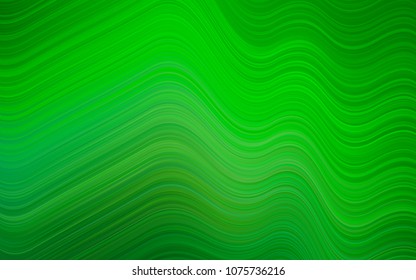 Light Green vector pattern with lamp shapes. A sample with blurred bubble shapes. The best blurred design for your business.