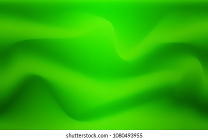 Light Green vector pattern with lamp shapes. Modern gradient abstract illustration with bandy lines. Pattern for your business design.
