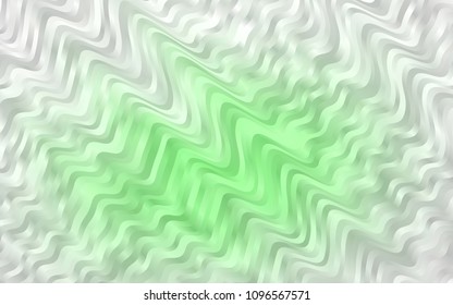 Light Green vector pattern with lamp shapes. A sample with blurred bubble shapes. The elegant pattern for brand book.
