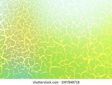 Light Green vector pattern with lamp shapes. Glitter abstract illustration with wry lines. Pattern for your business design.
