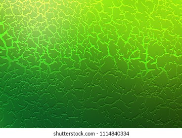 Light Green vector pattern with lamp shapes. Colorful abstract illustration with gradient lines. A completely new marble design for your business.