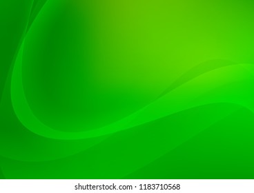 Light Green vector pattern with lamp shapes. Colorful abstract illustration with gradient lines. Marble style for your business design.