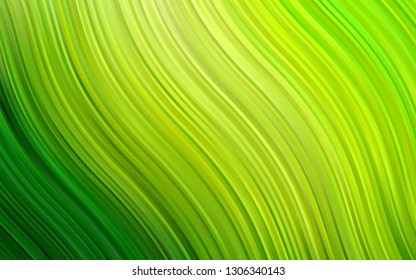 Light Green vector pattern with lamp shapes. Creative illustration in halftone marble style with gradient. Marble design for your web site.