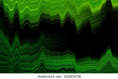 Light Green vector pattern with lava shapes. Geometric illustration in marble style with gradient.  Pattern for your business design.