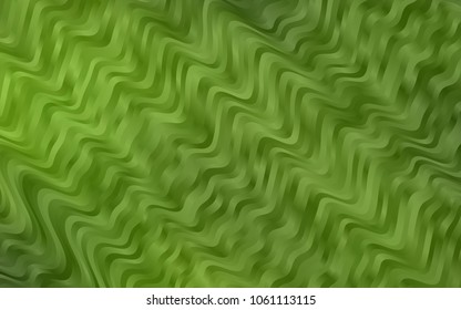 Light Green vector pattern with lava shapes. Creative geometric illustration in marble style with gradient. Marble style for your business design.