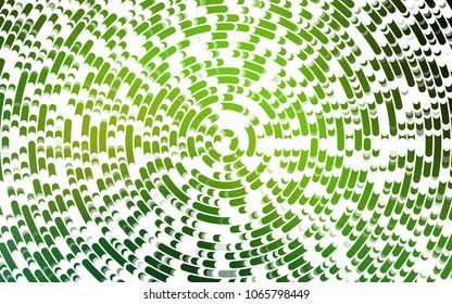 Light Green vector pattern with lava shapes. Geometric illustration in marble style with gradient.  Brand-new design for your ads, poster, banner.