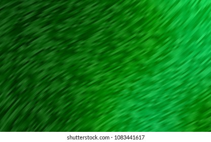 Light Green vector pattern with lava shapes. A vague circumflex abstract illustration with gradient. The elegant pattern for brand book.