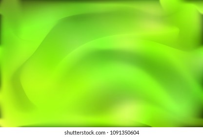 Light Green vector pattern with lava shapes. A completely new color illustration in marble style. The elegant pattern for brand book.