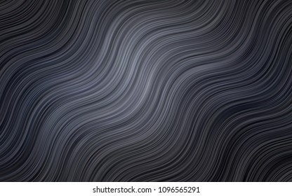 Light Green vector pattern with lava shapes. Shining illustration, which consist of blurred lines, circles. Brand-new design for your ads, poster, banner.