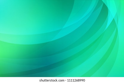 Light Green vector pattern with lava shapes. Geometric illustration in marble style with gradient.  A completely new template for your business design.