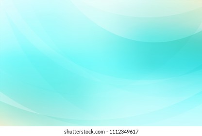Light Green vector pattern with lava shapes. Colorful abstract illustration with gradient lines. Marble style for your business design.