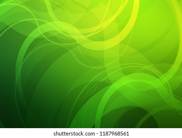 Light Green vector pattern with lava shapes. Colorful illustration in abstract marble style with gradient. The best blurred design for your business.