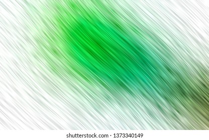Light Green vector pattern with lava shapes. A vague circumflex abstract illustration with gradient. A new texture for your  ad, booklets, leaflets.