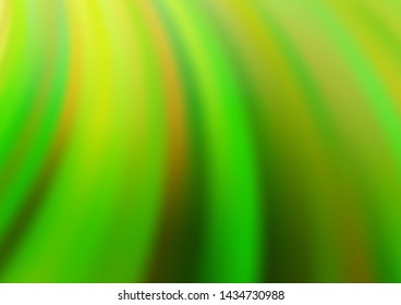 Light Green vector pattern with lava shapes. Shining crooked illustration in marble style. Brand new design for your ads, poster, banner.