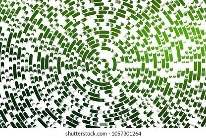 Light Green vector pattern with lines, ovals. An elegant bright illustration with gradient. The template for cell phone backgrounds.