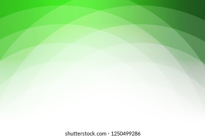Light Green vector pattern with lines, ovals. Colorful illustration in abstract marble style with gradient. Marble style for your business design.