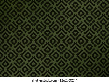 Light Green vector pattern with lines, rectangles. Colorful lines, squares on abstract background with gradient. Pattern for business booklets, leaflets.
