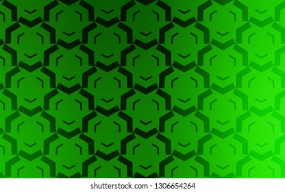 Light Green vector pattern with lines. Colorful abstract illustration with gradient lines. Elegant pattern for a brand book.