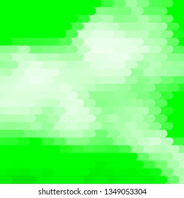 Light Green vector pattern with lines. Colorful gradient illustration with abstract flat lines. Pattern for ads, commercials.
