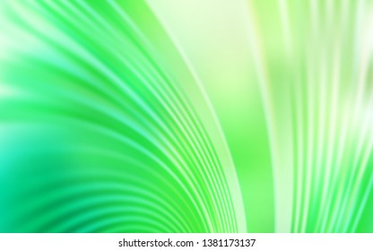 Light Green vector pattern with lines. A sample with colorful lines, shapes. Elegant pattern for a brand book.