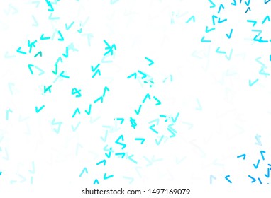 Light Green vector pattern with lines. Shining colorful illustration in simple style. Abstract design for your web site.