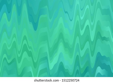 Light Green vector pattern with lines. A completely new colorful illustration in simple style. A completely new template for your design.