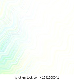Light Green vector pattern with lines. Brand new colorful illustration in simple style. Abstract design for your web site.