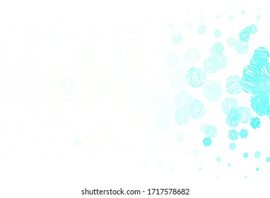 Light Green vector pattern with lines. A sample with colorful lines, shapes. New composition for your brand book.