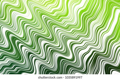 Light Green vector pattern with liquid shapes. Brand-new colored illustration in marble style with gradient. The template for cell phone backgrounds.