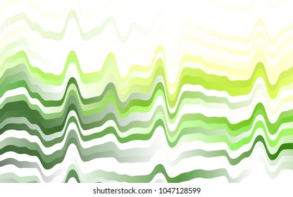Light Green vector pattern with liquid shapes. Creative illustration in halftone marble style with gradient. New composition for your brand book.