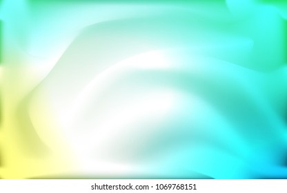 Light Green vector pattern with liquid shapes. Creative illustration in halftone marble style with gradient. Marble style for your business design.